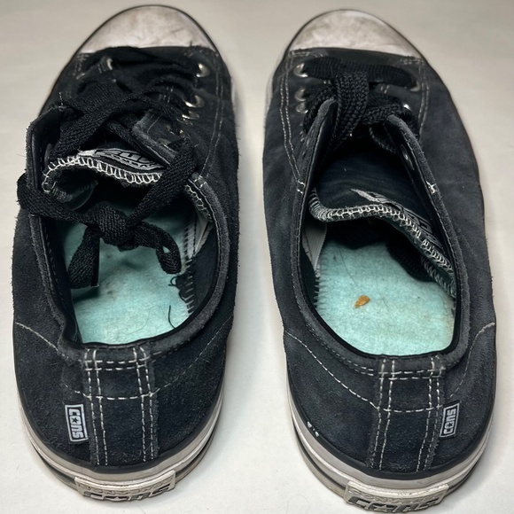 Converse Chucks Black & White Mens 9 - Picture 2 of 4